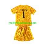 Maillot/Tenue Croatie DOMINIK LIVAKOVIC 1 Gardien Enfant Domicile UEFA Euro 2024